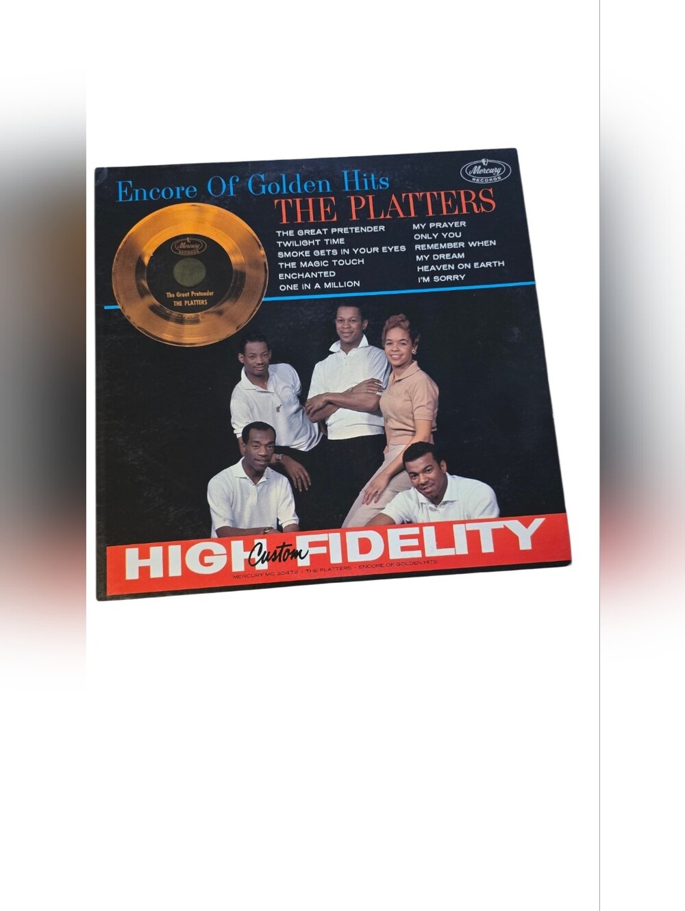 The Platters Encote Of The Golden Hits Vinyl